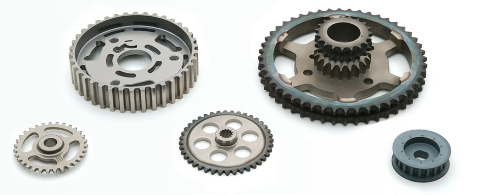 Sprockets and pulleys for connecting systems